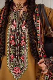 Saira Rizwan Laanem Embroidered Lawn Unstitched 3Pc Suit SRL25-06A NAZLI