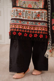 Saira Rizwan Laanem Embroidered Lawn Unstitched 3Pc Suit SRL25-07A ZUMRA