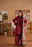Saira Rizwan Laanem Embroidered Lawn Unstitched 3Pc Suit SRL25-08A SEREN