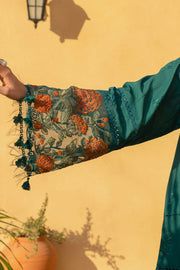 Saira Rizwan Embroidered Luxury Lawn Unstitched 3Pc Suit SRL25-10 LIRA