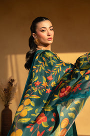 Saira Rizwan Embroidered Luxury Lawn Unstitched 3Pc Suit SRL25-10 LIRA