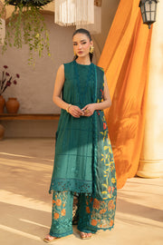 Saira Rizwan Embroidered Luxury Lawn Unstitched 3Pc Suit SRL25-10 LIRA