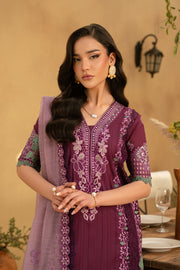 Saira Rizwan Embroidered Luxury Lawn Unstitched 3Pc Suit SRL25-11 VALERIE