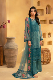 Saira Rizwan Embroidered Luxury Lawn Unstitched 3Pc Suit SRL25-12 ALMA