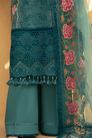 Saira Rizwan Embroidered Luxury Lawn Unstitched 3Pc Suit SRL25-12 ALMA