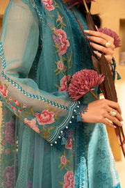Saira Rizwan Embroidered Luxury Lawn Unstitched 3Pc Suit SRL25-12 ALMA