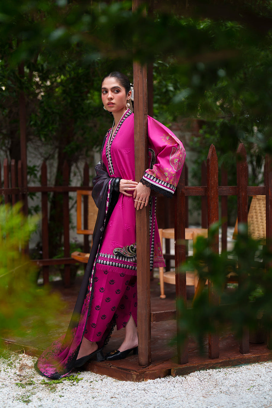 Saira Rizwan Laanem Embroidered Lawn Unstitched 3Pc Suit SRL26-02A AMARA