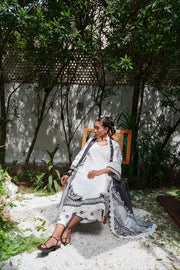 Saira Rizwan Laanem Embroidered Lawn Unstitched 3Pc Suit SRL26-02B AMARA