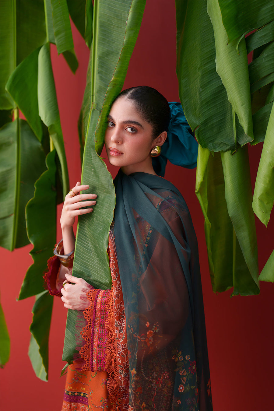 Saira Rizwan Laanem Embroidered Lawn Unstitched 3Pc Suit SRL26-03B AZAI