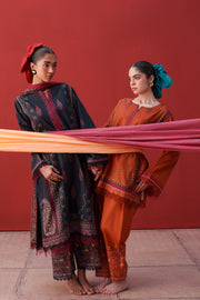 Saira Rizwan Laanem Embroidered Lawn Unstitched 3Pc Suit SRL26-03B AZAI