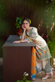 Saira Rizwan Laanem Embroidered Lawn Unstitched 3Pc Suit SRL26-05A AZURA