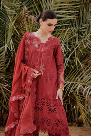 Saira Rizwan Embroidered Luxury Lawn Unstitched 3Pc Suit SRL26-06 RAYLI