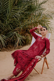 Saira Rizwan Embroidered Luxury Lawn Unstitched 3Pc Suit SRL26-06 RAYLI