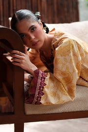 Saira Rizwan Laanem Embroidered Lawn Unstitched 3Pc Suit SRL26-06A ZAREEN