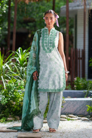 Saira Rizwan Laanem Embroidered Lawn Unstitched 3Pc Suit SRL26-06B ZAREEN