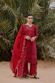Saira Rizwan Embroidered Luxury Lawn Unstitched 3Pc Suit SRL26-06 RAYLI