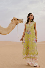 Saira Rizwan Embroidered Luxury Lawn Unstitched 3Pc Suit SRL26-08 NAVA