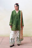 Saira Rizwan Laanem Embroidered Lawn Unstitched 3Pc Suit SRL26-08A ELOWEN