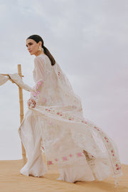 Saira Rizwan Embroidered Luxury Lawn Unstitched 3Pc Suit SRL26-09 IZEL