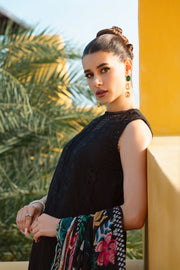 Saira Rizwan Embroidered Lawn Unstitched 3Pc Suit SRLL2-24-01 Ayzel