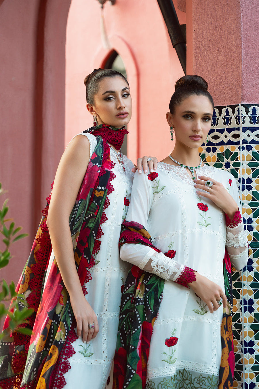 Saira Rizwan Embroidered Lawn Unstitched 3Pc Suit SRLL2-24-03 Aira