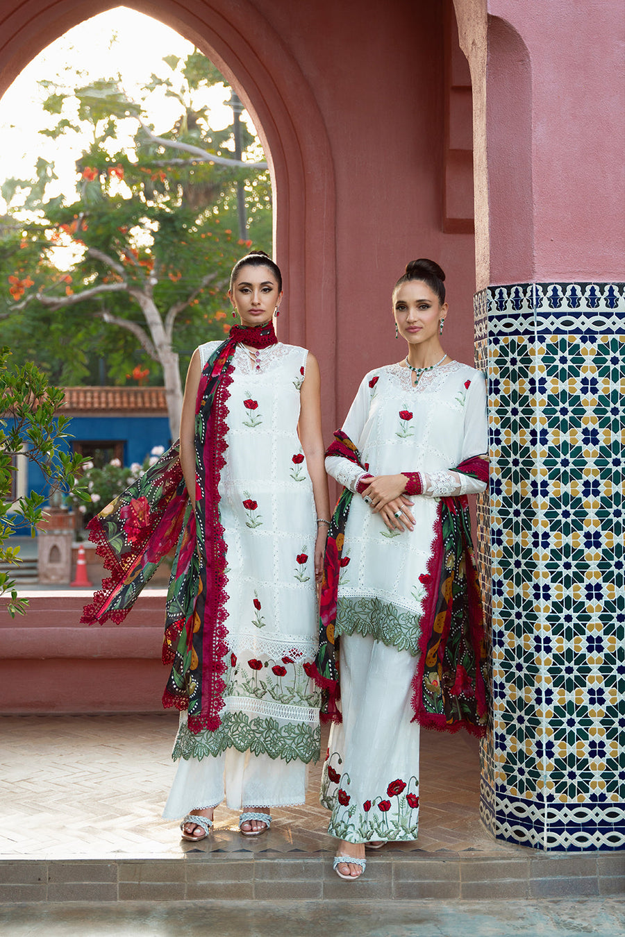 Saira Rizwan Embroidered Lawn Unstitched 3Pc Suit SRLL2-24-03 Aira
