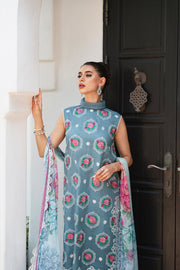 Saira Rizwan Embroidered Lawn Unstitched 3Pc Suit SRLL2-24-09 Amal