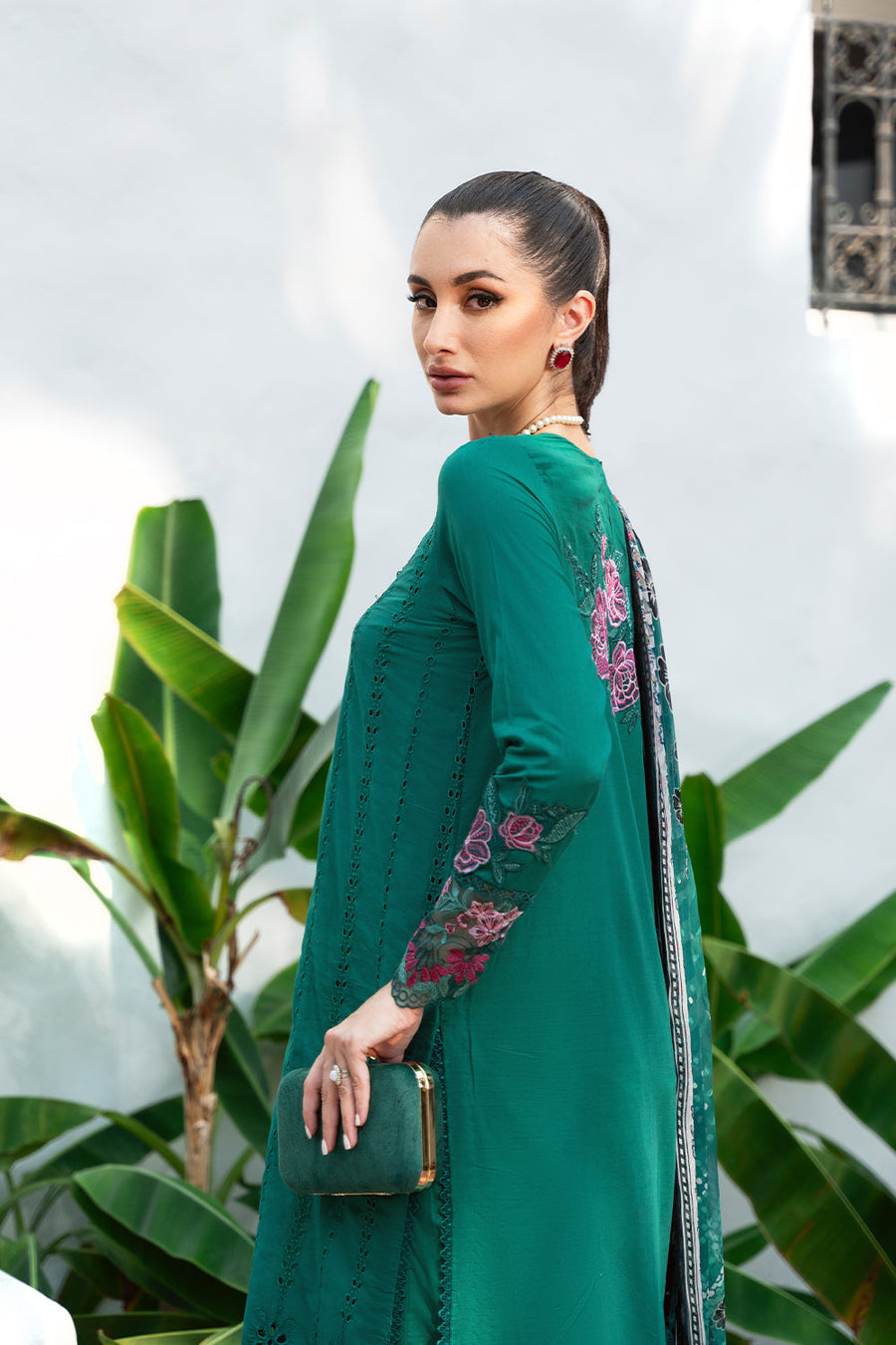 Saira Rizwan Embroidered Lawn Unstitched 3Pc Suit SRLL2-24-10 Jane