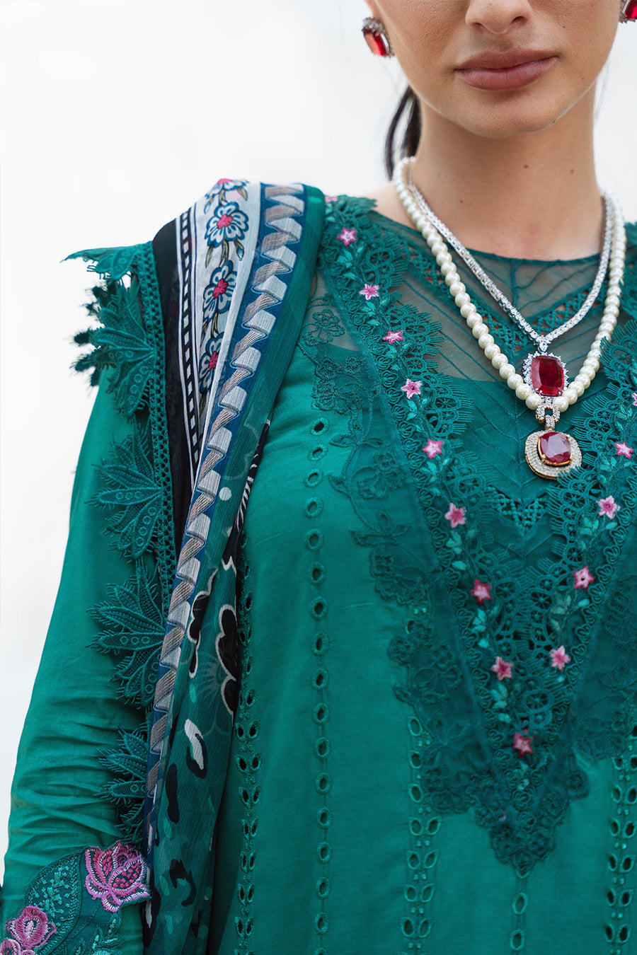 Saira Rizwan Embroidered Lawn Unstitched 3Pc Suit SRLL2-24-10 Jane