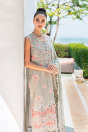 Saira Rizwan Embroidered Lawn Unstitched 3Pc Suit SRLL2-24-11 Luna