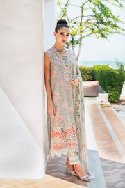 Saira Rizwan Embroidered Lawn Unstitched 3Pc Suit SRLL2-24-11 Luna