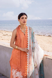 Saira Rizwan Embroidered Luxury Lawn Unstitched 3Pc Suit SRLL24-04 MABE