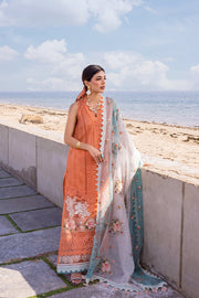 Saira Rizwan Embroidered Luxury Lawn Unstitched 3Pc Suit SRLL24-04 MABE