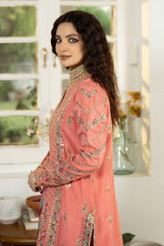 Jahaa'n Ara by Serene Embroidered Raw Silk Unstitched Suit SRS-01