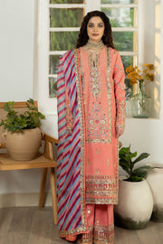 Jahaa'n Ara by Serene Embroidered Raw Silk Unstitched Suit SRS-01
