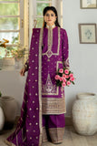 Jahaa'n Ara by Serene Embroidered Raw Silk Unstitched Suit SRS-02