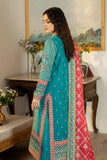 Jahaa'n Ara by Serene Embroidered Raw Silk Unstitched Suit SRS-03