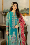 Jahaa'n Ara by Serene Embroidered Raw Silk Unstitched Suit SRS-03