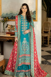 Jahaa'n Ara by Serene Embroidered Raw Silk Unstitched Suit SRS-03