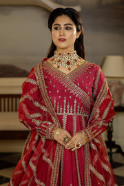Jahaa'n Ara by Serene Embroidered Raw Silk Unstitched Suit SRS-06