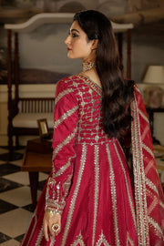 Jahaa'n Ara by Serene Embroidered Raw Silk Unstitched Suit SRS-06
