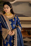 Jahaa'n Ara by Serene Embroidered Raw Silk Unstitched Suit SRS-07