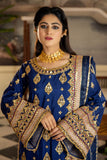 Jahaa'n Ara by Serene Embroidered Raw Silk Unstitched Suit SRS-07