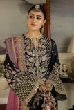 Jahaa'n Ara by Serene Embroidered Raw Silk Unstitched Suit SRS-08
