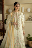 Jahaa'n Ara by Serene Embroidered Raw Silk Unstitched Suit SRS-09