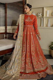 Jahaa'n Ara by Serene Embroidered Raw Silk Unstitched Suit SRS-10