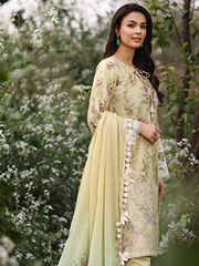 Vintage Flora by Manara Embroidered Lawn Unstitched 3Pc Suit SS-02 SABA