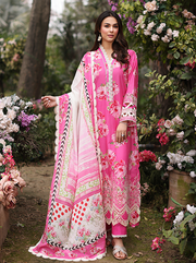 Vintage Flora by Manara Embroidered Lawn Unstitched 3Pc Suit SS-03 LEANA