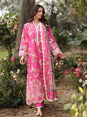 Vintage Flora by Manara Embroidered Lawn Unstitched 3Pc Suit SS-03 LEANA