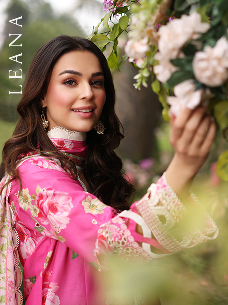 Vintage Flora by Manara Embroidered Lawn Unstitched 3Pc Suit SS-03 LEANA
